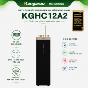 Máy lọc nước Kangaroo Hydrogen ion kiềm nóng lạnh KGHC12A2